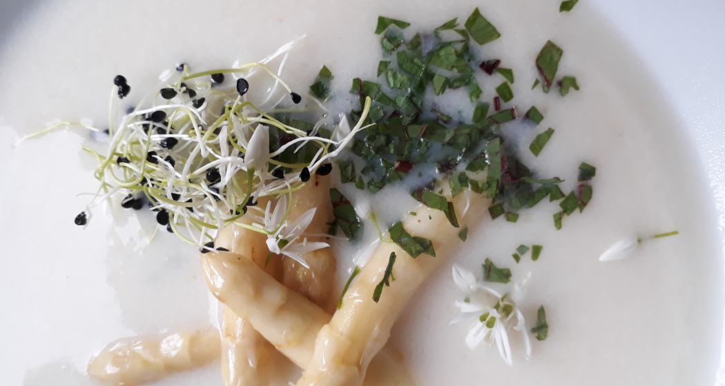 Spargelcremesuppe