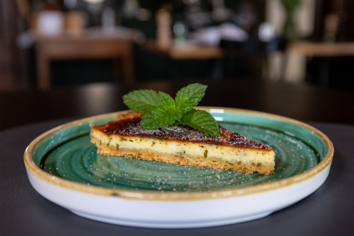 Ziegenkäse-Cheesecake